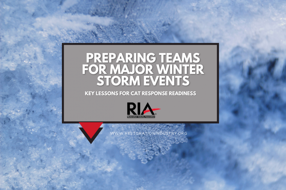 Preparing Teams for Major Winter Storm Events