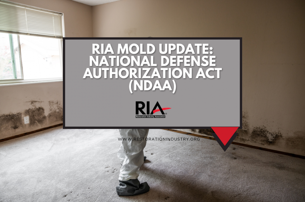 RIA Mold Update: National Defense Authorization Act (NDAA)